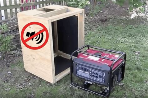 making sound enclosure for electric generator|soundproof my standby generator.